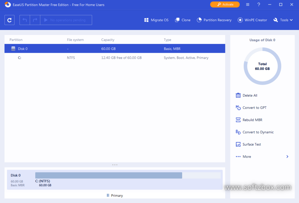 EaseUs Partition Master Crack